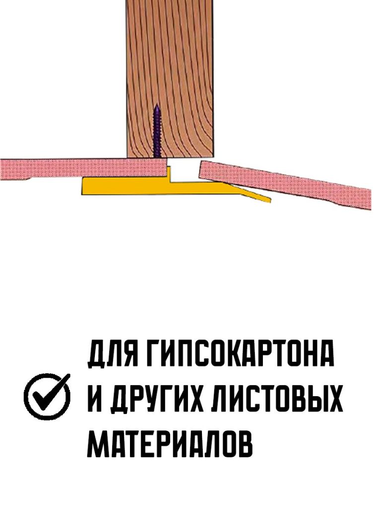 Комплект для монтажа гипсокартона и листовых материалов 2 шт